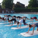 Colchoneta de yoga de 6 mm en línea, la mejor correa de almohadilla de yoga para yoga caliente