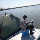 ¿Por qué elegimos la cubierta de aire inflable como plataforma de pesca flotante?