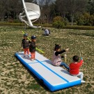 Colchoneta inflable de gimnasia, la mejor opción para abdominales o abdominales.