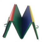 Colchoneta de gimnasia colorida plegable respetuosa con el medio ambiente al mejor precio