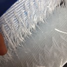 Cómo se hace la tela de puntada caída