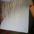 Análisis de propiedades mecánicas del tejido de doble pared recta