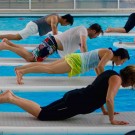 Consejos de fábrica de colchonetas de yoga inflables sobre la decoración del gimnasio de yoga