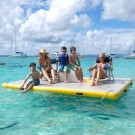 Una especie de mejor diseño de muelle inflable para rescate de emergencia