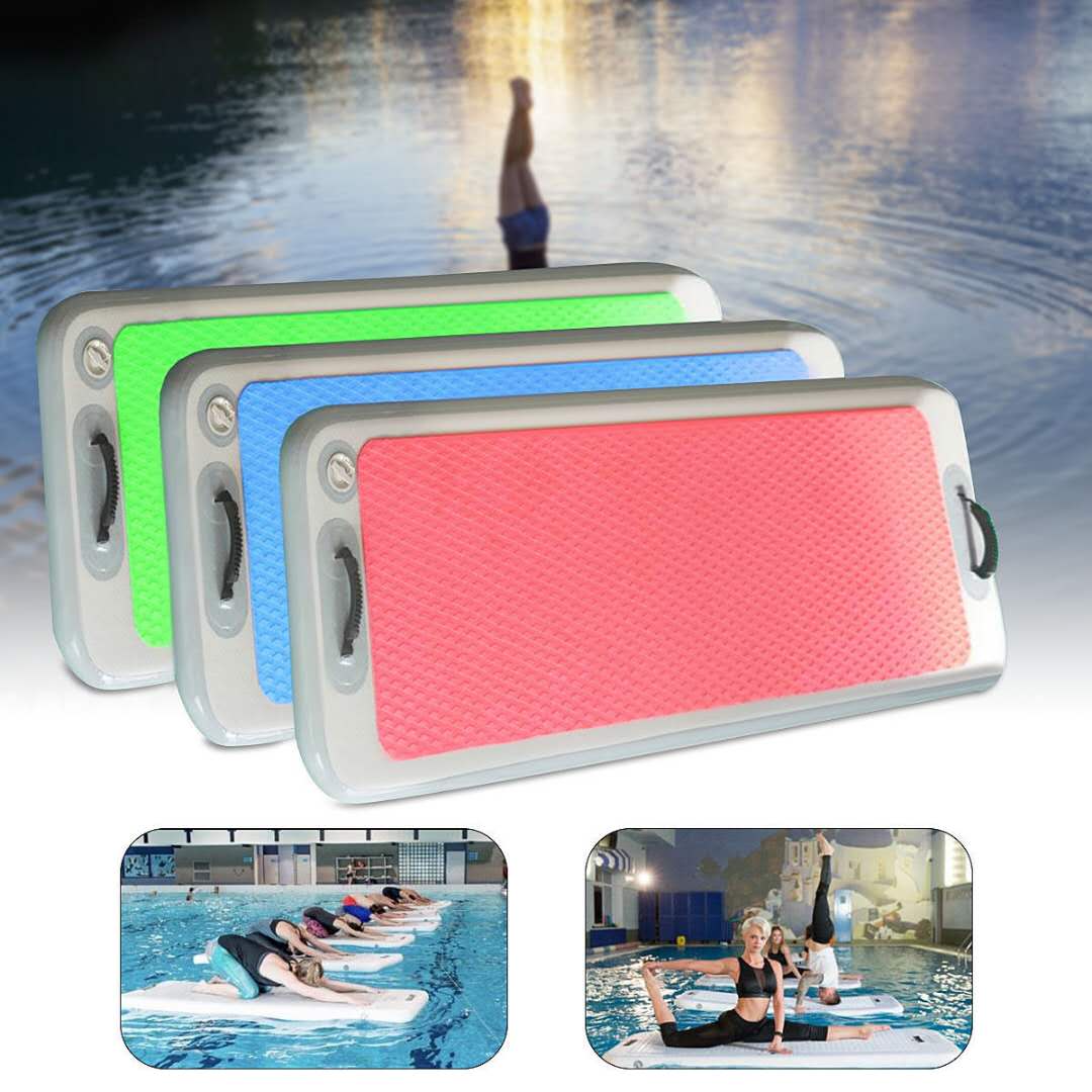 drop stitch fabric pool yoga mat