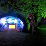 Precio de fábrica más bajo de la tienda de la bóveda inflable única