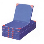 Colchoneta de gimnasia portátil, colchoneta de ejercicio plegable para el hogar, precio al por mayor