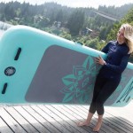 Estera inflable del tablero de la yoga en el agua Venta caliente 2023