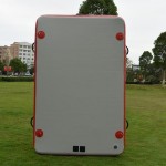 Muelle inflable resistente para fiestas o pesca.