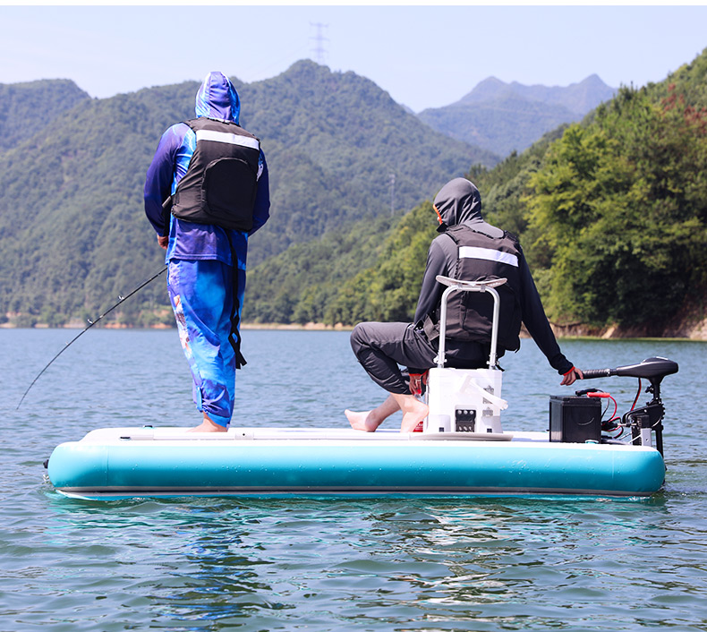 plataforma de muelle inflable