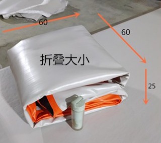 plataforma de pesca con red