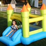 Castillo travieso inflable estilo simple para el hogar a la venta
