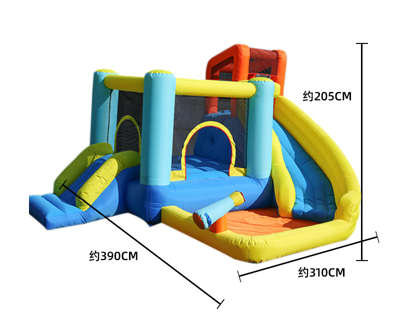 castillo travieso inflable